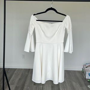 Jay Godfrey off the shoulder mini dress